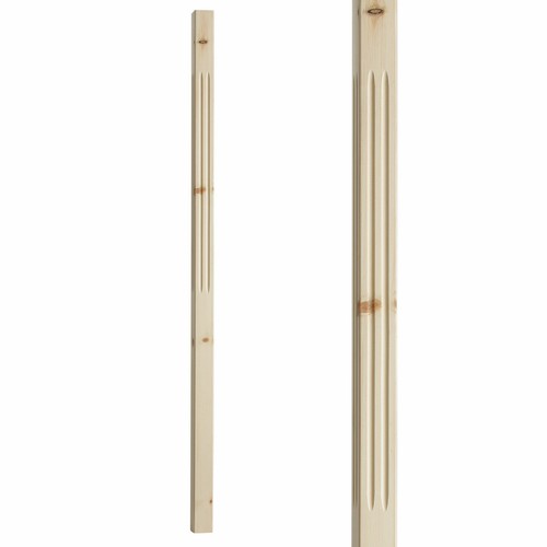 Stair spindle square double - spindle,