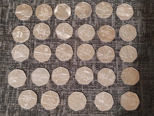 2011 olympic 50p circulated - olympic,