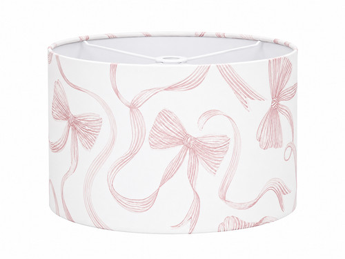 Pink bow lampshade for - lampshade,