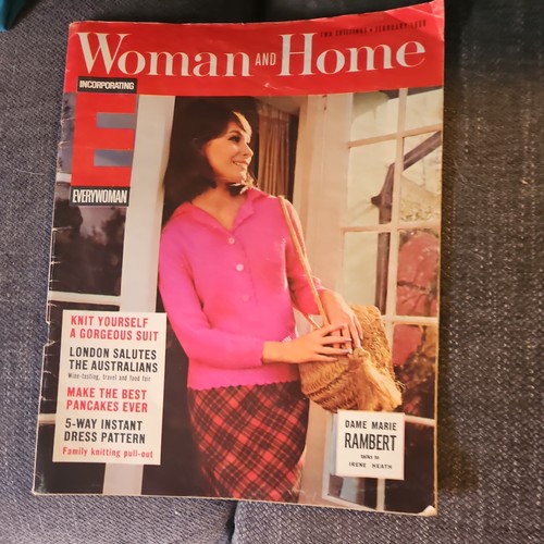 Vintage woman home - &,