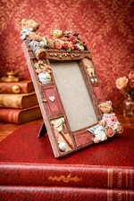 Vintage victorian bears - vintage, 3d