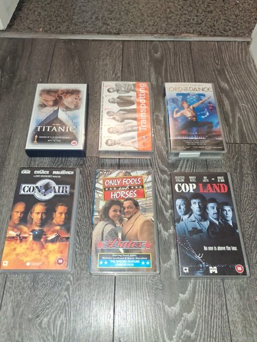 Vhs bundle mixed genres - vhs,