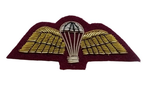 Mess kit badge parachute wings - badge,