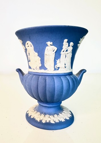Vtg wedgwood blue jasperware - vtg,