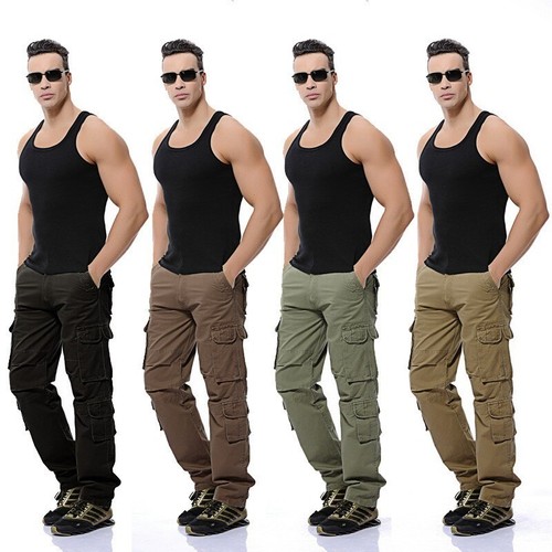 Mens cargo combat trousers - mens,