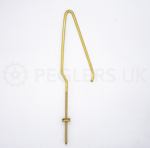 Brass clock pendulum bob wire - clock,