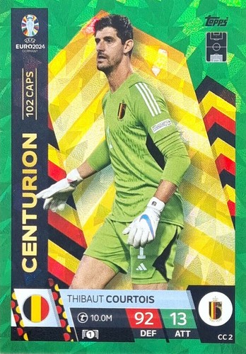 Match attax euro - 2024, thibaut