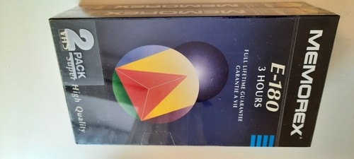 Memorex blank vhs - blank, cassettes
