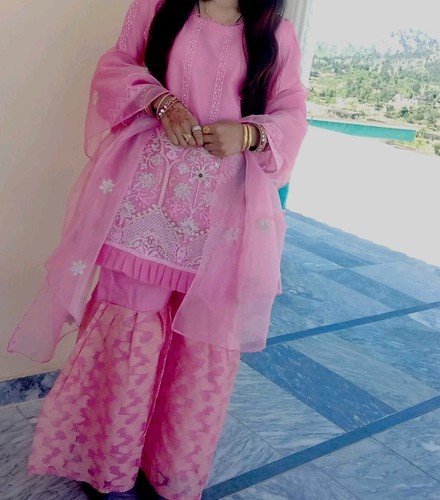 Indian pakistani sharara suit - sharara,