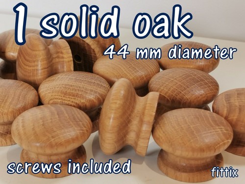 Wooden knob kitchen doors - 1,