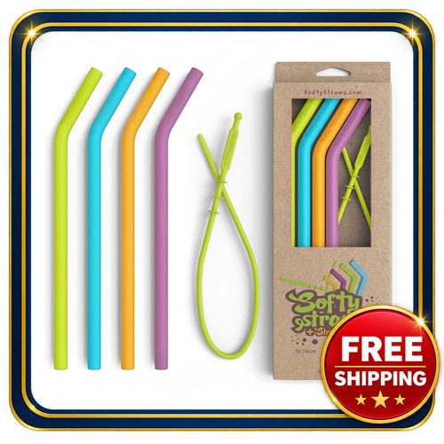 Silicone drinking straws - straws, 9