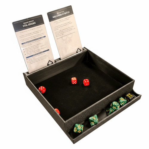 Command dice tray - dice, dwarf