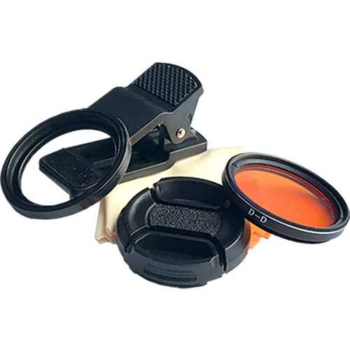 Coral colour lens - d-d,
