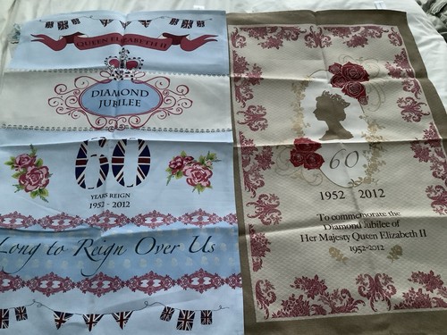 Diamond jubilee tea towel - jubilee,