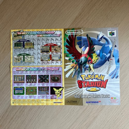 Vintage pokemon stadium - pokemon,
