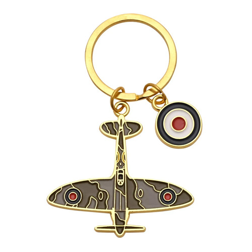 Raf enamel keyring - enamel,