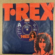 T. Rex - London Boys / Solid Baby -OG UK EMI 7" 45 -MARC 13 - A Label Demo