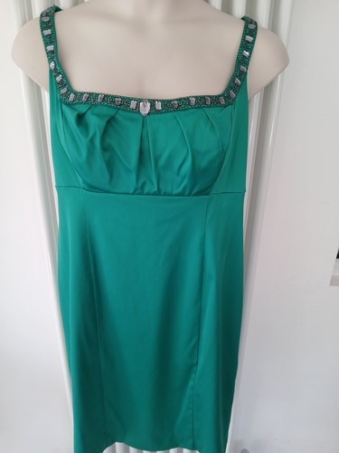 Debut emerald green satin - emerald,