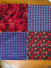 London Underground Rail Moquette cushion cover set x 4 45cm
