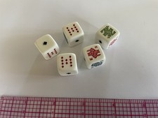 Antique spanish poker - antique, dice