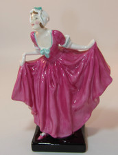 Early Royal Doulton 7" Lady Figurine HN1772 Delight  1950s Excellent