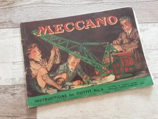 Meccano 1954 instructions for
