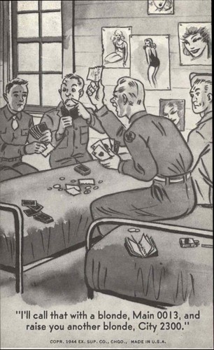 Wwii risque exhibit - exhibit, supply