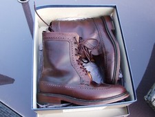 Brown Brogue boots  42 UK 8 Mark McNairy  New Amsterdam