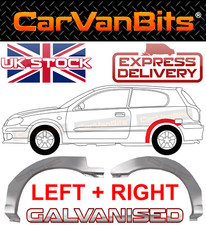 FOR NISSAN ALMERA N15 95-00 3 DOOR REAR WHEEL ARCH REPAIR BODY RUST PANEL PAIR