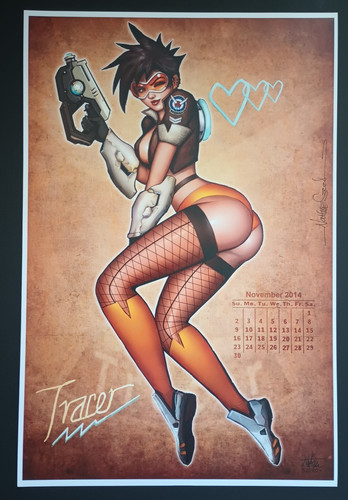 Overwatch tracer calendar - ,
