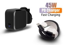 Replacement For HP PAVILION X2 10-P005NA 45W USB-C PD Fast Charging Adapter