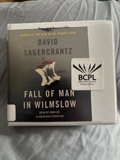 Shelf200 Audiobook~Fall of man in wilmslow- David Lagercrantz- unabridged- 10CDs