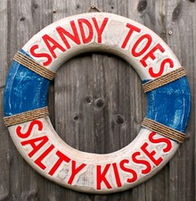 Tiki Bar Sign 50cm Life Ring