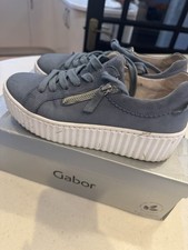 LADIES GABOR SOFT NUBUK ZIPPED