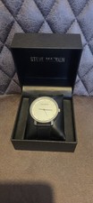 Steve Madden Mens Watch. White