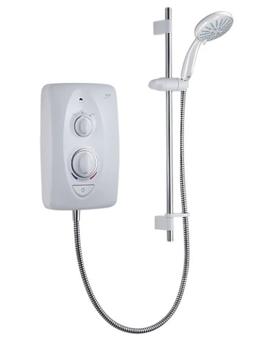 Mira sprint 5kw manual white - 9.5kw,