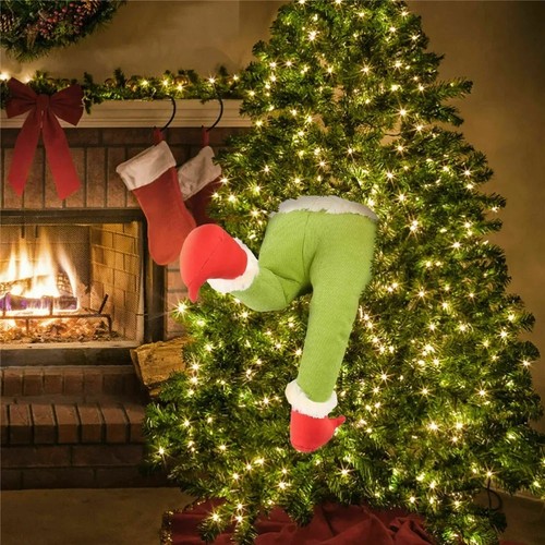 Grinch elf body feet - grinch,