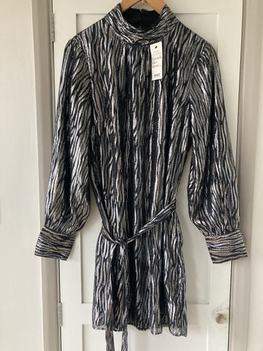 New black silver mini - black/silver, dress