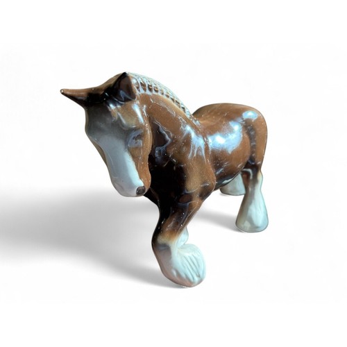 Vintage dark brown - brown, pottery