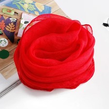 Women 70x70cm Silk Feel Square