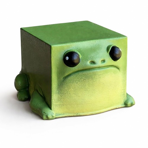Roomly cute frog figurine - frog,