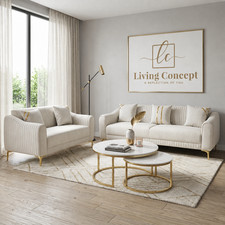 Lars Sofa Set 3+2 Seater Plush