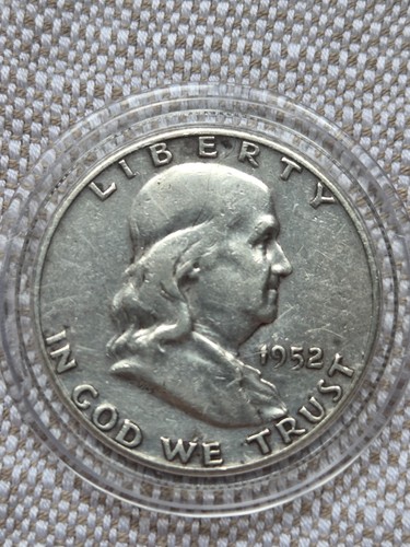 1952 usa silver franklin - usa,