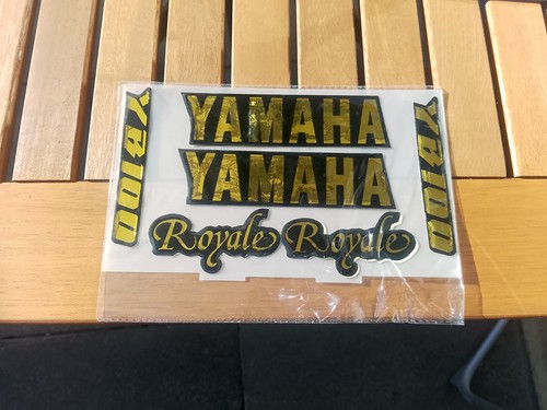 Yamaha yb100 tank decals - decals, and