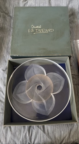 Vintage crystal cake stand - vintage,