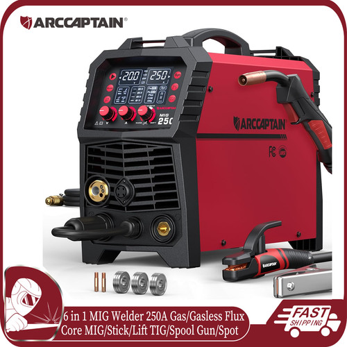 Arccaptain mig welder - mig, 250a