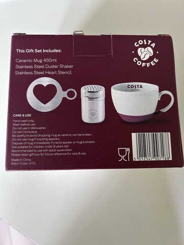 Costa coffee cappuccino gift - costa,