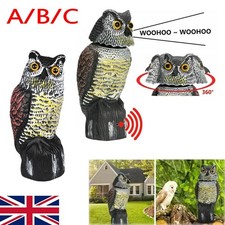 Realistic owl decoy - realistic,