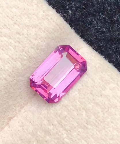 Purplish pink natural spinel - purplish,