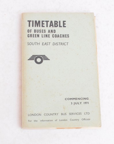 Staff timetable london - london, country